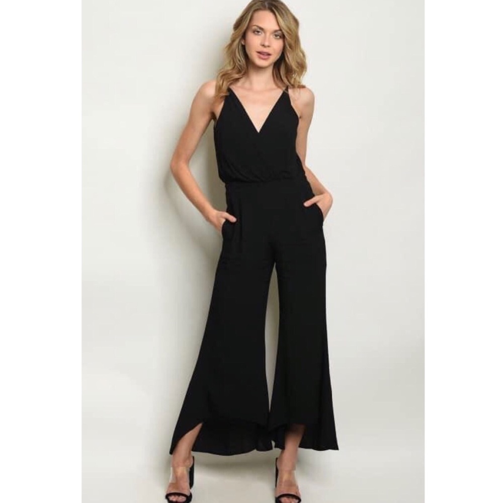 Black Sassy Jumpsuit
